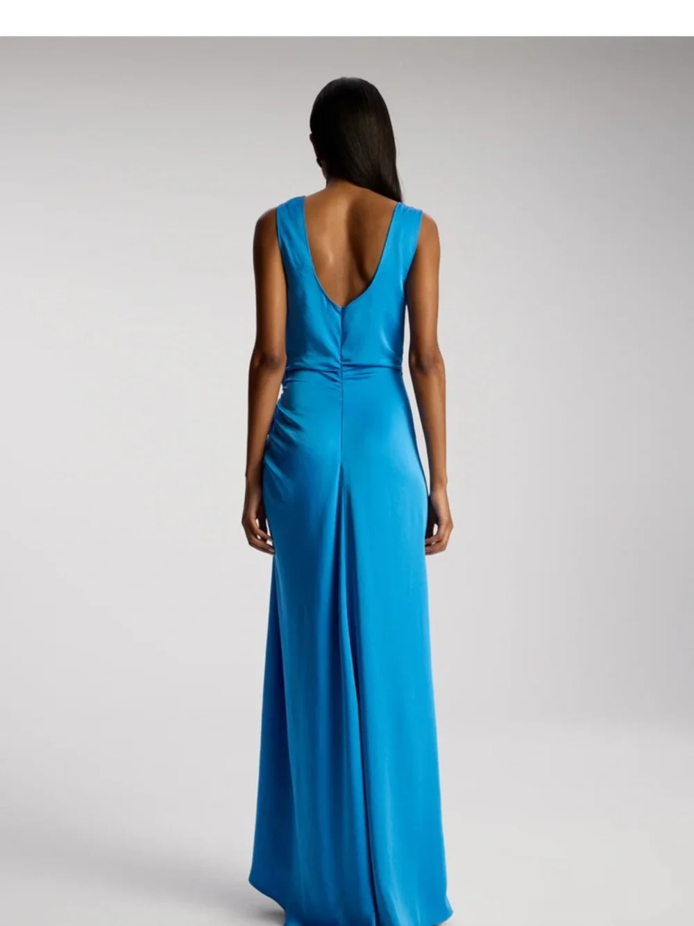 A.L.C. Ophelia Sleeveless Draped Maxi Dress - Picture 3 of 6